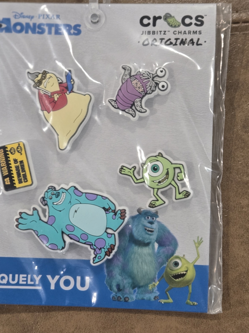 Crocs Jibbitz Monsters Pack - Mike & Sulley Character Charms